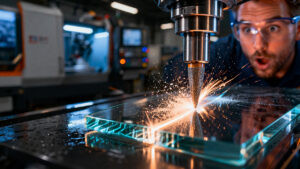 Заставка для видео фрезеровка стекла