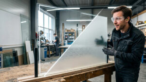 Заставка для видео химическое травление стекла