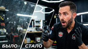 Заставка для видео полировка стекла