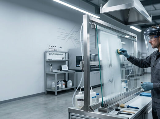 Баннер Химическое травление стекла