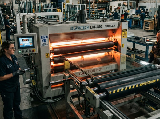 Баннер изготовление стекла триплекс