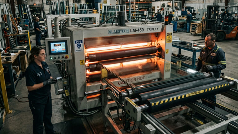 Баннер изготовление стекла триплекс