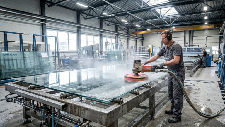 Баннер полировка стекла