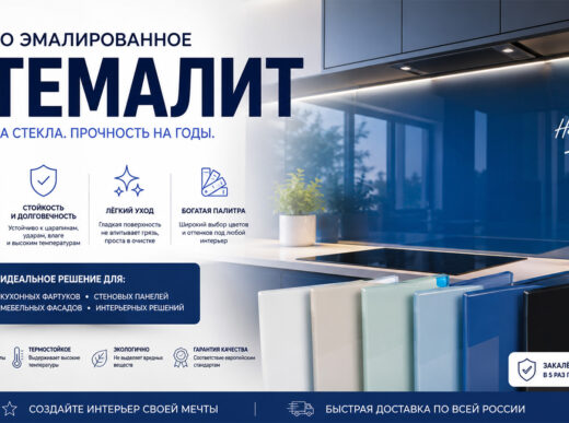 Баннер стекло стемалит