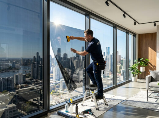 Баннер тонирование стекла