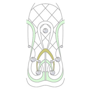 Фото витраж для дверей DV-68