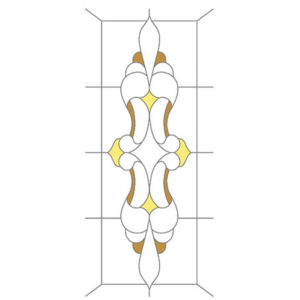 Фото витраж для дверей DV-80