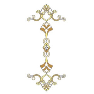 Фото витраж для дверей DV-100