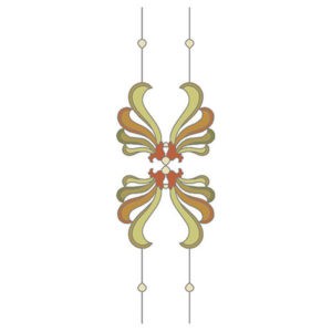 Фото витраж для дверей DV-106