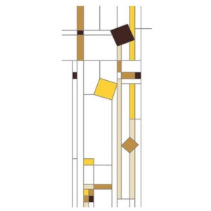 Фото витраж для дверей DV-109