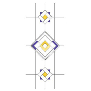 Фото витраж для дверей DV-115