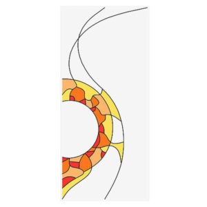 Фото витраж для дверей DV-52