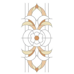 Фото витраж для дверей DV-81