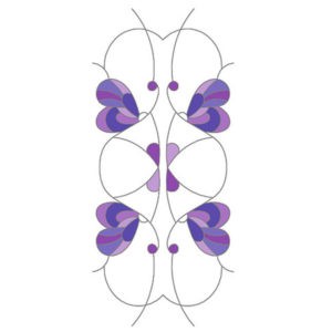 Фото витраж для дверей DV-96