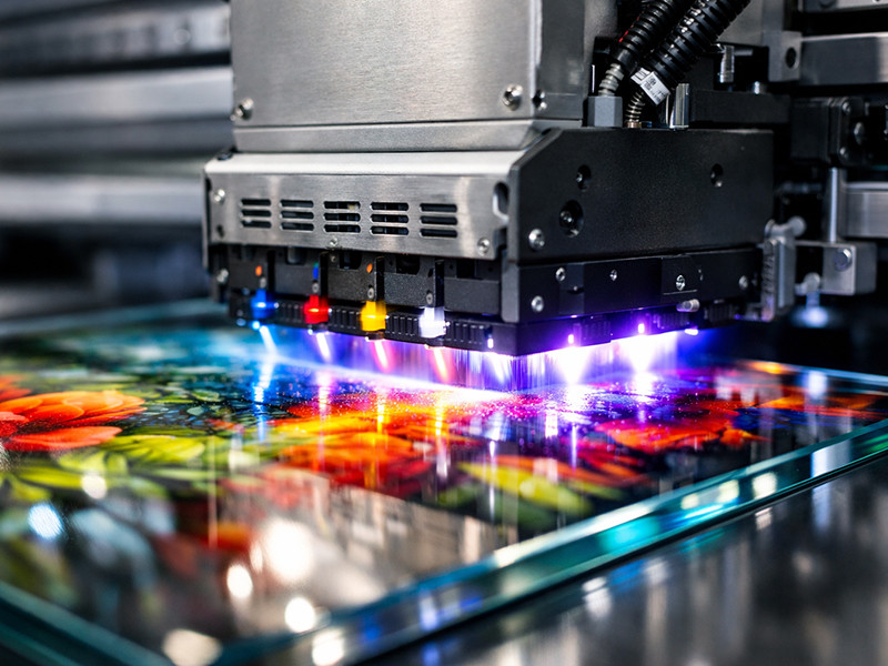 Фото фотопечать на стекле