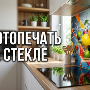 Фото печать на стекле