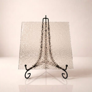 Фото стекло рифлёное модель Крепи бесцветное