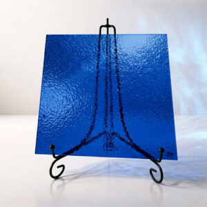 Фото стекло рельефное Капри Блу