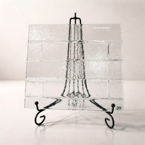 Фото стекло рельефное кирпич