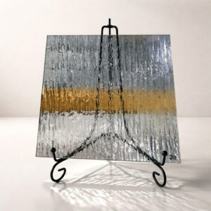 Фото стекло рельефное Рэйн