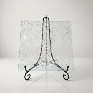 Фото стекло узорчатое модель Розе бесцветное