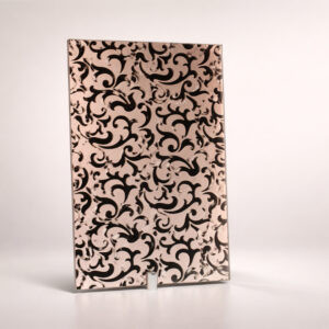 Фото зеркало с рисунком Модель Фея цвет бронза