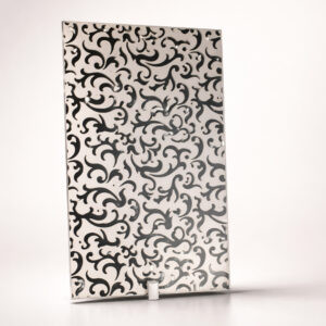 Фото Зеркало с рисунком модель Фея цвет серебро