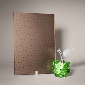 Фото зеркало Паве бронза