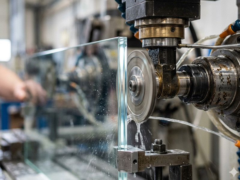 Фото 2 фрезеровка стекла