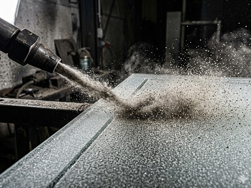 Фото 2 матирование стекла