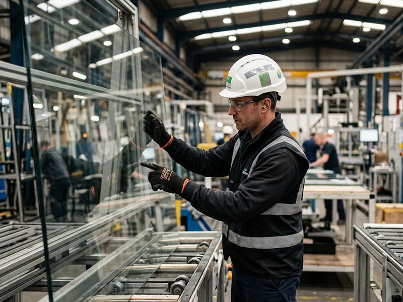 Фото 3 закаливание стекла