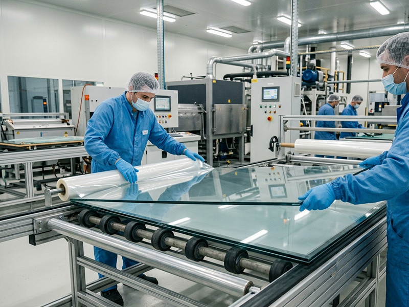 Фото ламинирование стекла