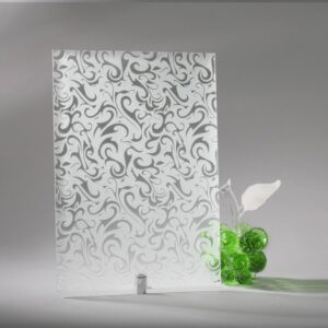 Фото стекло узорчатое модель Алладин бесцветное