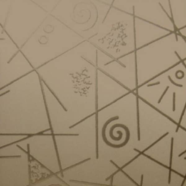 Фото стекло Геометрия бронза