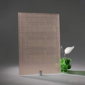 Фото стекло модель Гарден цвет бронза