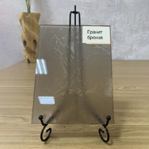 Фото стекло Гранит бронза