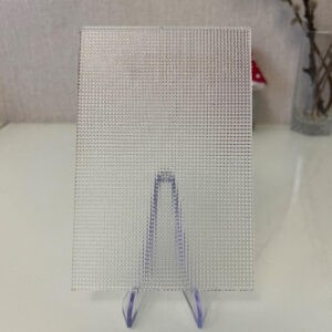 Фото стекло рифленое Крезет б/цв.