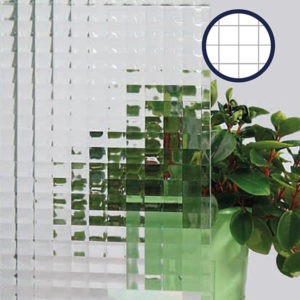 Фото стекло Квадро бесцветное