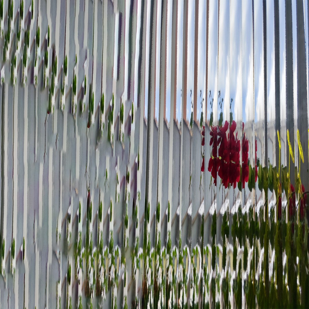 Фото стекло рельефное модель MORU цвет серое с напылением