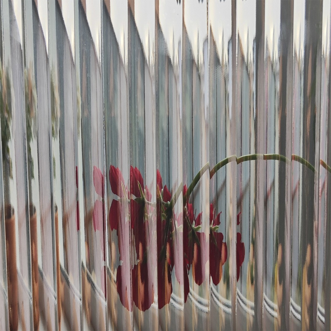 Фото стекло рельефное модель MORU цвет серое