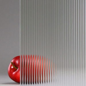 Фото стекло рельефное модель MORU бесцветное узкая полоска 1 см