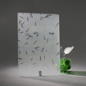 Фото стекло модель Плавний бесцветное