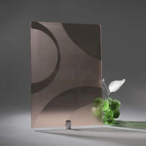 Фото стекло декоративное Осмос цвет бронзовое