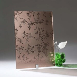 Фото стекло декоративное с рисунком модель Пикассо бронза