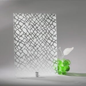 Фото стекло узорчатое модель Протос бесцветное