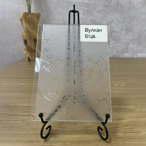 Фото стекло модель Вулкан цвет бесцветное 4 мм