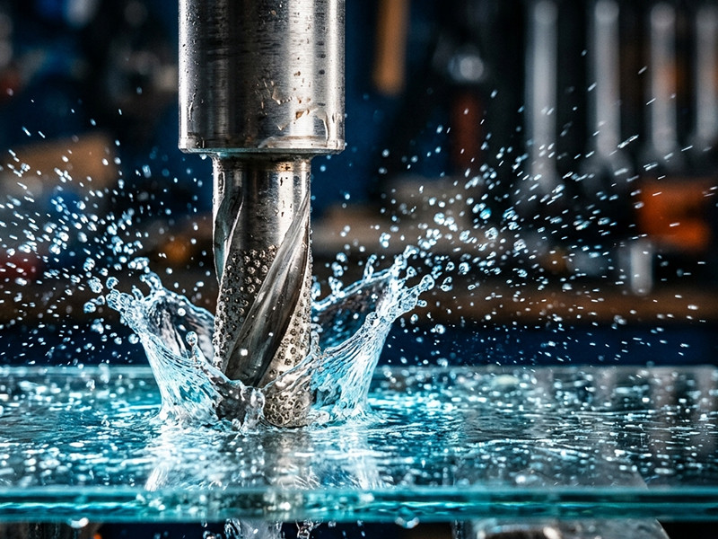 Фото сверление стекла