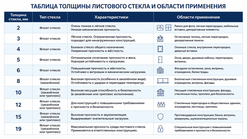 Размеры листового стекла: полное руководство по стандартам ГОСТ (2026)