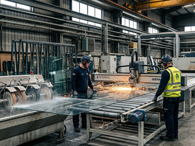 Фото цех компании Дом стекла