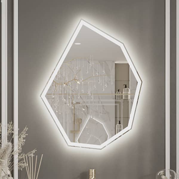 Фото зеркало с подсветкой Кристалл